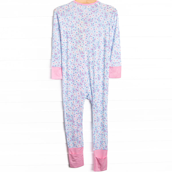 Daisy Dreamer Bamboo Zippy Pajama, Blue