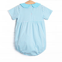 Elliot Bubble, Aqua Stripe