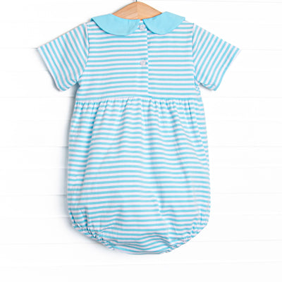 Elliot Bubble, Aqua Stripe