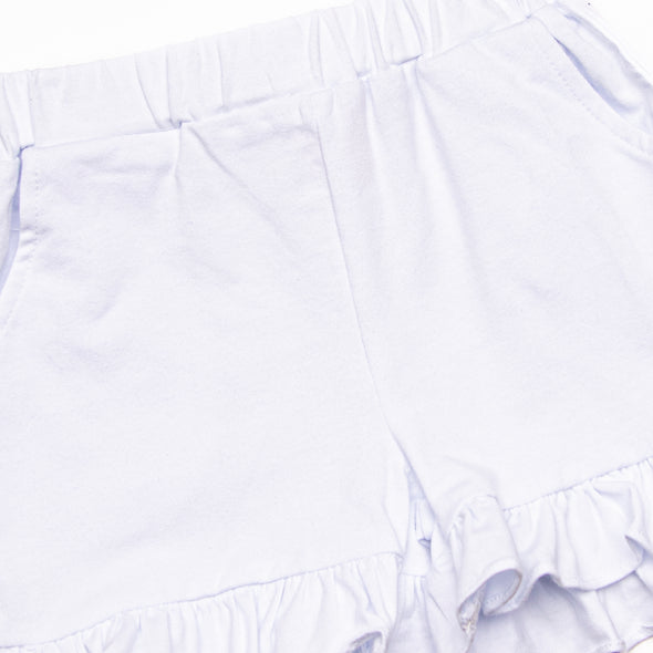 Knit Girl Ruffle Shorts (6 Colors)