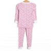 Conversation Cutie Bamboo Pajama Set, Pink