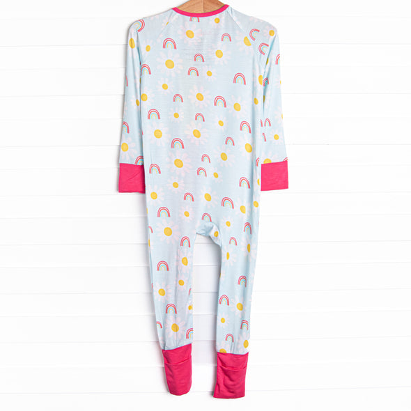Field of Dreams Bamboo Zippy Pajama, Blue