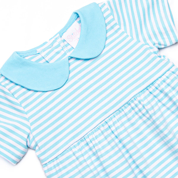 Elliot Bubble, Aqua Stripe