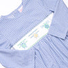 Aviation Adventure Smocked Romper, Blue