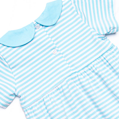 Elliot Bubble, Aqua Stripe