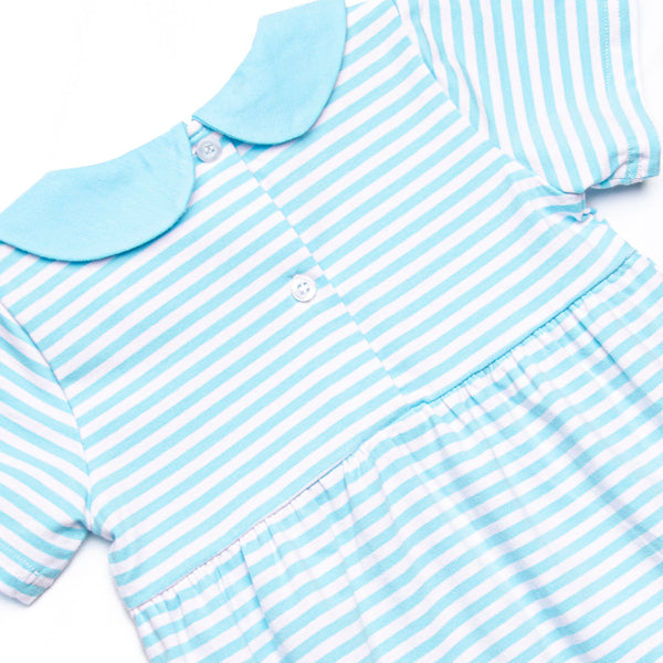 Elliot Bubble, Aqua Stripe