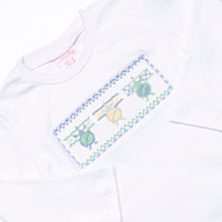 Aviation Adventure Smocked Pant Set, Blue