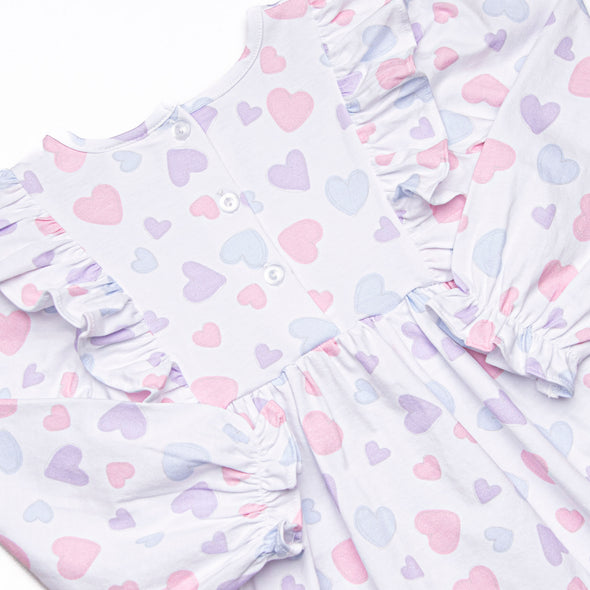 Passionate Pastels Dress, Purple