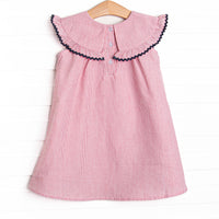 Proudly Patriotic Bib Dress, Red