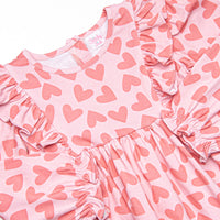Pink Heart Promises Dress, Pink