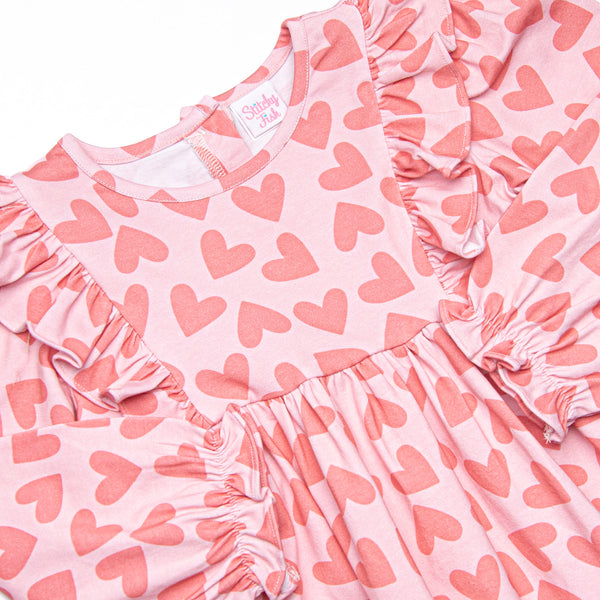 Pink Heart Promises Dress, Pink
