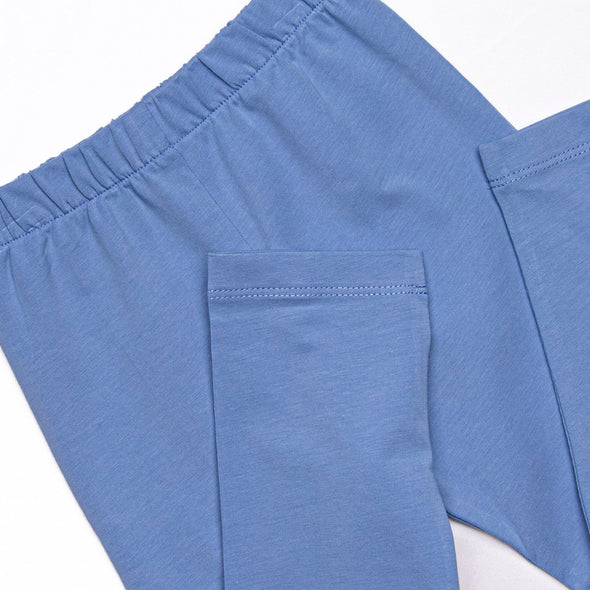 Fairest of Them All Smocked Legging Set, Blue