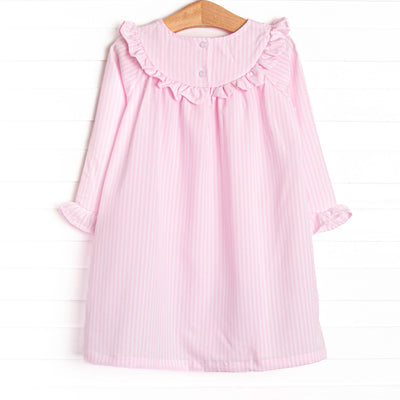 Love Sick Lavender Applique Dress, Pink