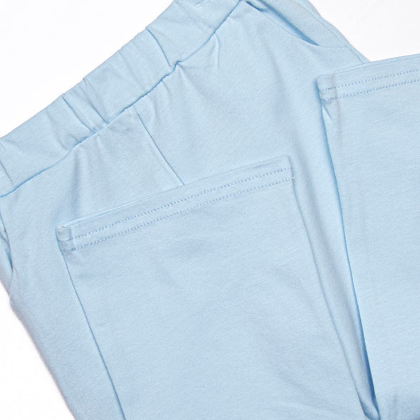 Evan Pant Set, Forest Green Stripe