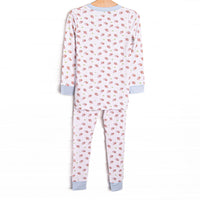 Touchdown Time Bamboo Pajama Set, Blue