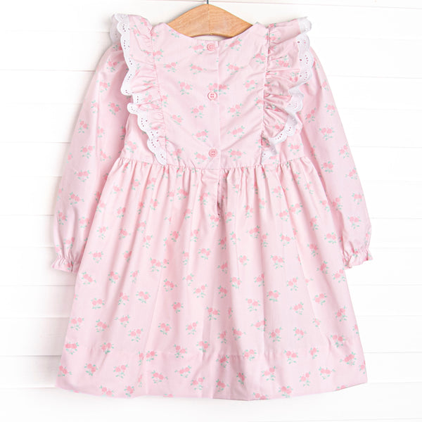 Reagan's Roses Dress, Pink