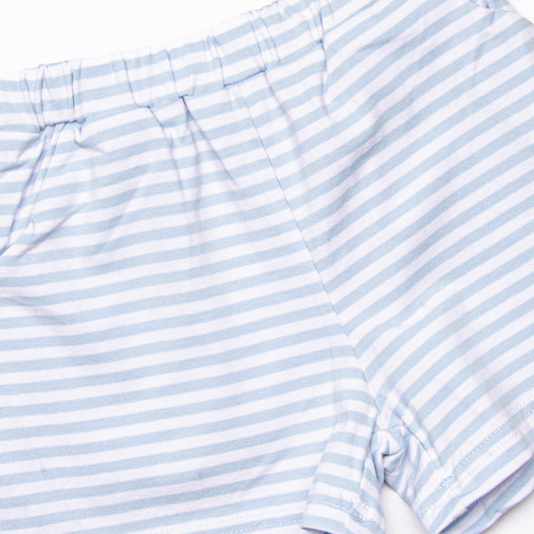 Charles Short Set, Blue Stripe