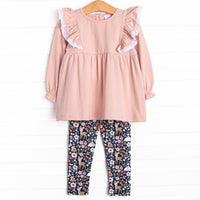 Woodland Wonders Legging Set, Pink