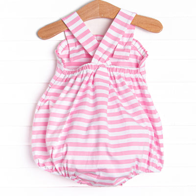 Miss Mouse Ruffle Sunsuit, Pink