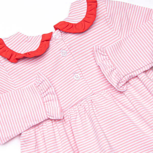 Get-together Galentine Applique Skirted Bubble, Pink