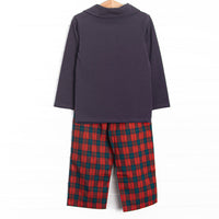 Holiday Heritage Polo Pocket Pant Set, Navy