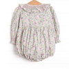 Primrose Petals Smocked Bubble, Pink