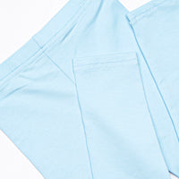 Colorful Carnations Legging Set, Blue