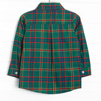 Tartan Traditions Button-Up Shirt, Green