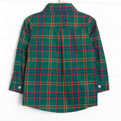 Tartan Traditions Button-Up Shirt, Green