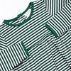 Carson Long Sleeve Bubble, Green Stripe
