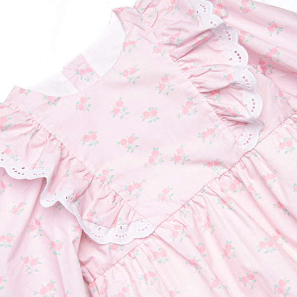 Reagan's Roses Dress, Pink