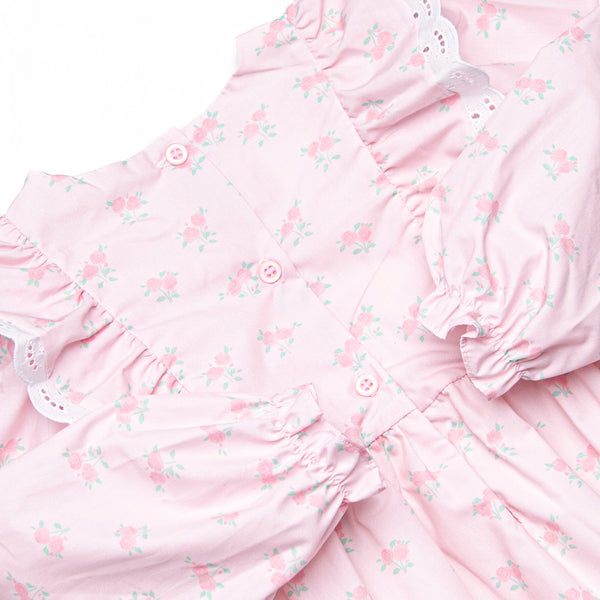 Reagan's Roses Dress, Pink