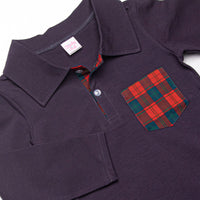 Holiday Heritage Polo Pocket Pant Set, Navy