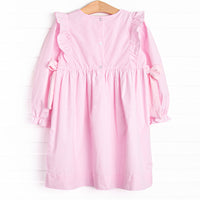 Palace Pastels Smocked Side Tie Dress, Pink