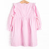 Palace Pastels Smocked Side Tie Dress, Pink