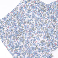 Blossom in Blue Ruffle Pant Set, Blue