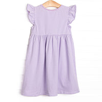 Everly Dress, Purple Stripe