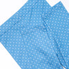 Denim Dot Daisies Legging Set, Blue