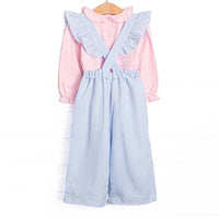 Fairytale Charm Romper Set, Blue