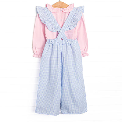 Fairytale Charm Romper Set, Blue