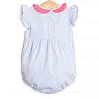 Aurora Bubble, Pink and Blue Stripe