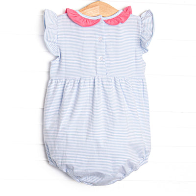Aurora Bubble, Pink and Blue Stripe