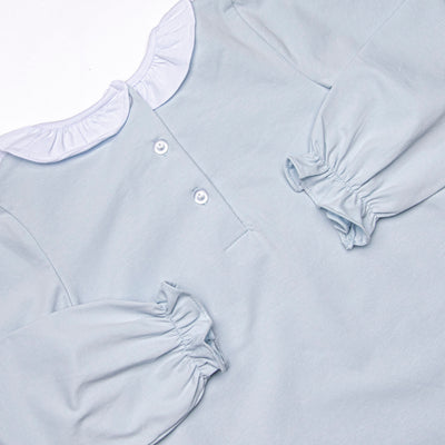 Bethany Basic Pocket Dress, Blue