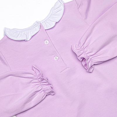 Bethany Basic Pocket Dress, Purple