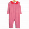 Elliot Romper, Red Stripe