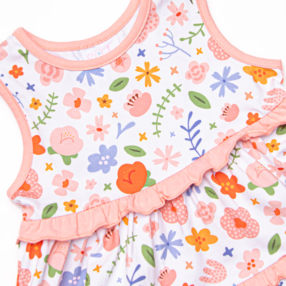 Blush Bloomer Dress, Pink