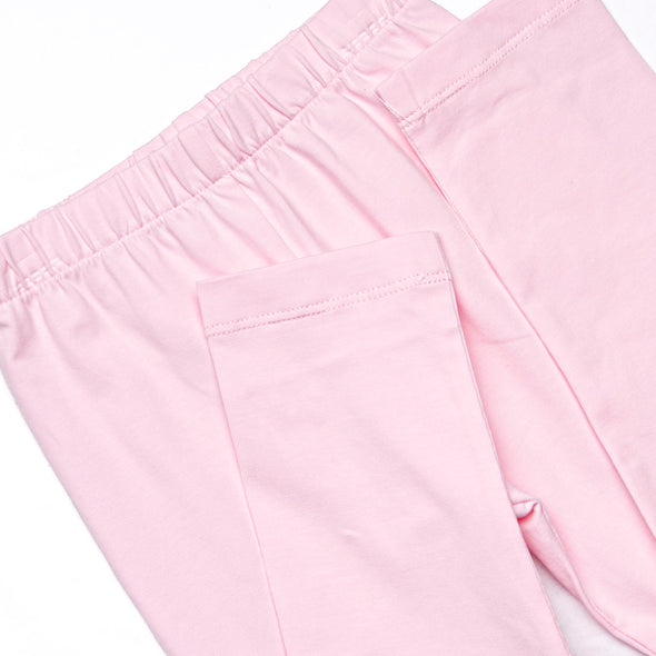 Blooming Love Applique Legging Set, Blue