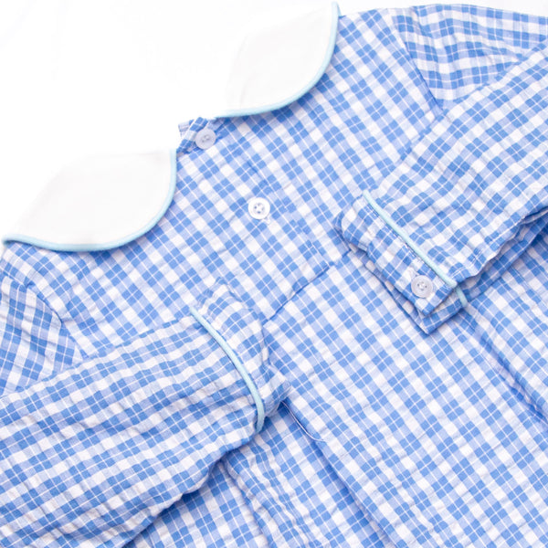 Winslet Windowpane Bubble, Blue