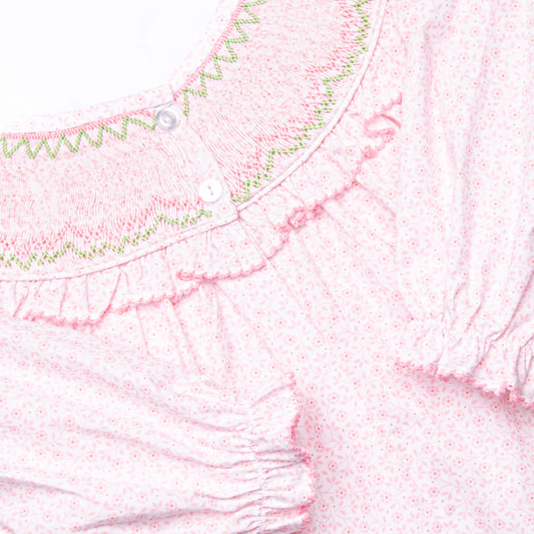 Kept Promise Petals Smocked Legging Set, Pink