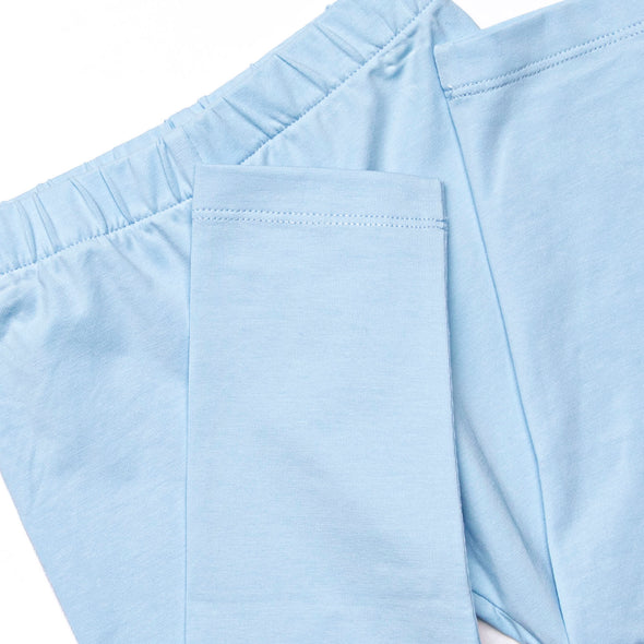 Little Mouse Trio Applique Legging Set, Pink Gingham